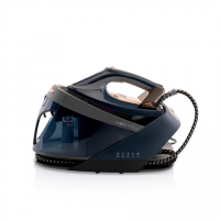 ETA Iron ETA129090000 Steamio Ironing system, 1.5 L, 5.5 bar, 2200 W, Continuous steam 120 g/min, Calc-clean function, Blue ETA Iron ETA129090000 Steamio Ironing system, 1.5 L, 5.5 bar, 2200 W, Continuous steam 120 g/min, Calc-clean function, Blue