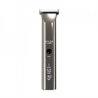 Adler Hair Clipper AD 2834 Cordless or corded, Number of length steps 4, Silver/Black