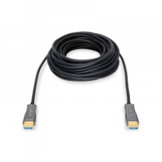 Digitus HDMI AOC Hybrid-Fiber Connection Cable AK-330125-100-S HDMI to HDMI, 10 m Digitus HDMI AOC Hybrid-Fiber Connection Cable AK-330125-100-S HDMI to HDMI, 10 m