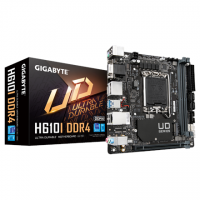Gigabyte H610I DDR4 1.0 M/B Processor family Intel, Processor socket LGA1700, DDR4 DIMM, Memory slots 2, Supported hard disk dri
