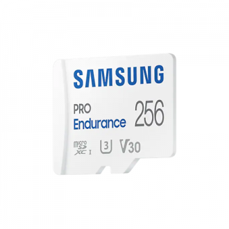 Samsung PRO Endurance MB-MJ256KA/EU 256 GB, MicroSD Memory Card, Flash memory class U3, V30, Class 10, SD adapter Samsung PRO Endurance MB-MJ256KA/EU 256 GB, MicroSD Memory Card, Flash memory class U3, V30, Class 10, SD adapter