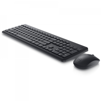 Dell Keyboard and Mouse KM3322W Keyboard and Mouse Set, Wireless, Batteries included, US, Black