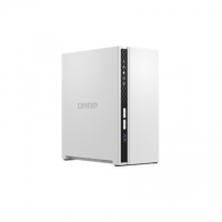 QNAP 2-Bay ARM TS-233 Up to 2 SATA 6Gb/s, 3Gb/s, Cortex-A55, Processor frequency 2.0 GHz, 2 GB, N/A, 2 x USB 2.0, 1 x USB 3.2 Ty
