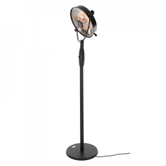 SUNRED Heater RSS16, Retro Bright Standing Infrared, 2100 W, Black
