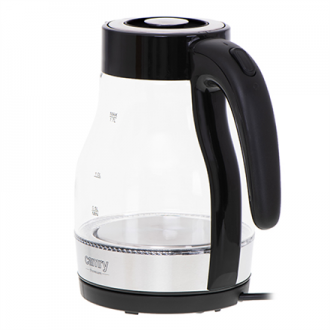 Camry Kettle CR 1300 Electric, 2200 W, 1.7 L, Stainless steel, 360 rotational base, Black