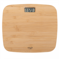 Adler Bathroom Bamboo Scale AD 8173 Maximum weight (capacity) 150 kg, Accuracy 100 g Adler Bathroom Bamboo Scale AD 8173 Maximum weight (capacity) 150 kg, Accuracy 100 g