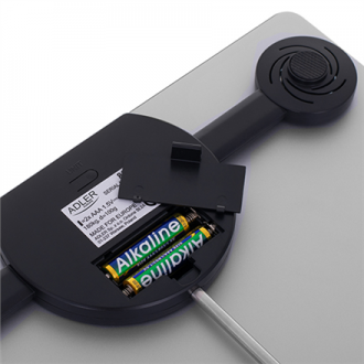 Adler Bathroom Scale AD 8174s Maximum weight (capacity) 180 kg, Accuracy 100 g, Silver