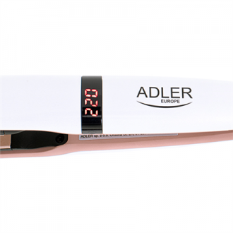 Adler Hair Straightener AD 2321 Warranty 24 month(s), Ceramic heating system, Display LCD, Temperature (min) 140 C, Temperature 