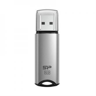 Silicon Power USB Flash Drive Marvel Series M02 16 GB, Type-A USB 3.2 Gen 1, Silver Silicon Power USB Flash Drive Marvel Series M02 16 GB, Type-A USB 3.2 Gen 1, Silver