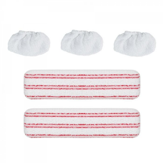 Polti Vaporetto Kit of 2 Cloths and 3 Sockettes PAEU0324 Suitable for Polti Vaporetto models: Pro, Classic, Forever Exclusive, E