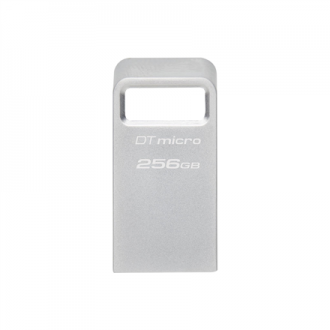 Kingston USB 3.2 Flash Drive DataTraveler micro 256 GB, USB 3.2, Silver Kingston USB 3.2 Flash Drive DataTraveler micro 256 GB, USB 3.2, Silver