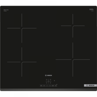 Bosch Hob PUE63KBB6E Induction, Number of burners/cooking zones 4, Touch, Timer, Black Bosch Hob PUE63KBB6E Induction, Number of burners/cooking zones 4, Touch, Timer, Black