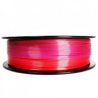 Flashforge Filament, PLA Silk Rainbow 3DP-PLA-SK-01-RP 1.75 mm diameter, 1kg/spool, Red/Purple
