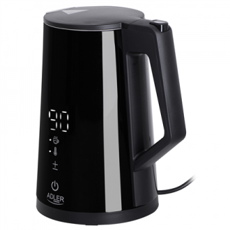 Adler Kettle AD 1345b Electric, 2200 W, 1.7 L, Stainless steel, 360 rotational base, Black Adler Kettle AD 1345b Electric, 2200 W, 1.7 L, Stainless steel, 360 rotational base, Black