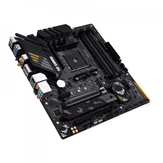 Asus TUF GAMING B550M-PLUS WIFI II Processor family AMD, Processor socket AM4, DDR4, Memory slots 4, Chipset B550, microATX Asus TUF GAMING B550M-PLUS WIFI II Processor family AMD, Processor socket AM4, DDR4, Memory slots 4, Chipset B550, microATX