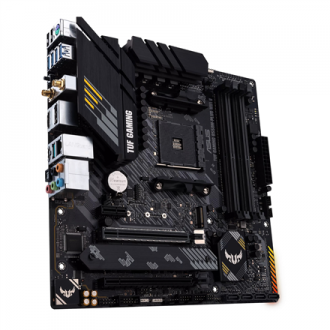 Asus TUF GAMING B550M-PLUS WIFI II Processor family AMD, Processor socket AM4, DDR4, Memory slots 4, Chipset B550, microATX Asus TUF GAMING B550M-PLUS WIFI II Processor family AMD, Processor socket AM4, DDR4, Memory slots 4, Chipset B550, microATX