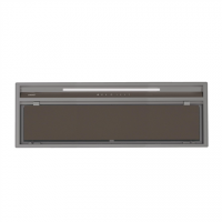 CATA Hood GCX 83 SD Canopy, Energy efficiency class A, Width 83 cm, 750 m /h, Touch Control, LED, Stainless steel/Gray glass