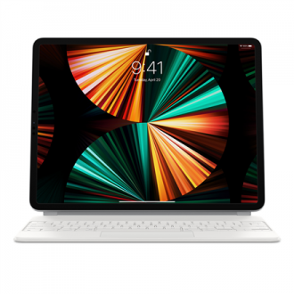 Apple Magic Keyboard for 12.9-inch iPad Pro (3rd,4th,5th gen) SE, Smart Connector, White Apple Magic Keyboard for 12.9-inch iPad Pro (3rd,4th,5th gen) SE, Smart Connector, White