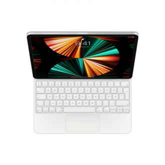 Apple Magic Keyboard for 12.9-inch iPad Pro (3rd,4th,5th gen) SE, Smart Connector, White Apple Magic Keyboard for 12.9-inch iPad Pro (3rd,4th,5th gen) SE, Smart Connector, White