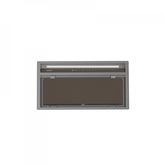 CATA Hood GCX 53 SD Canopy, Energy efficiency class A, Width 53 cm, 750 m /h, Touch Control, LED, Stainless steel/Gray glass