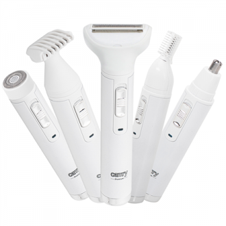 Camry Multi Function Trimmer Set, 5in1 CR 2935 Cordless, White