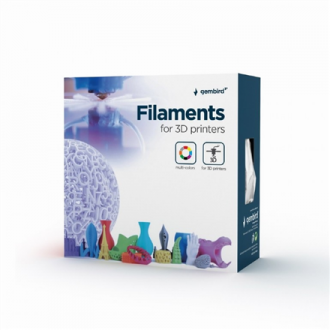 Flashforge ABS Filament 1.75 mm diameter, 1 kg/spool, Silver
