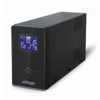 EnerGenie UPS with USB and LCD display EG-UPS-035 2000 VA EnerGenie UPS with USB and LCD display EG-UPS-035 2000 VA