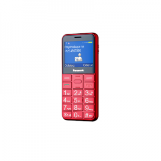 Panasonic KX-TU155EXBN Red, 2.4 