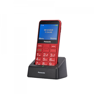 Panasonic KX-TU155EXBN Red, 2.4 