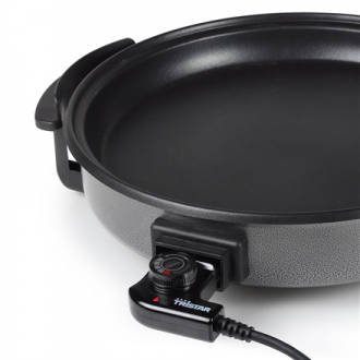 Tristar Multifunctional grill pan PZ-2964 Grill, Diameter 40 cm, 1500 W, Lid included, Fixed handle, Black Tristar Multifunctional grill pan PZ-2964 Grill, Diameter 40 cm, 1500 W, Lid included, Fixed handle, Black