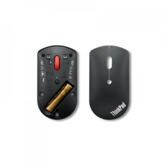 Lenovo ThinkPad Bluetooth Silent Mouse w/o battery Black, Bluetooth 5.0