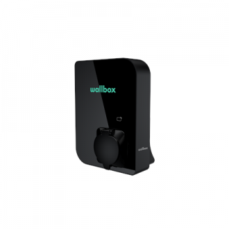 Wallbox Copper SB Electric Vehicle charger, Type 2 Socket, 22kW, Black