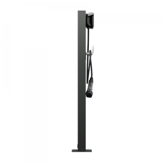 Wallbox Pedestal Eiffel Basic Dual for Pulsar family, Black