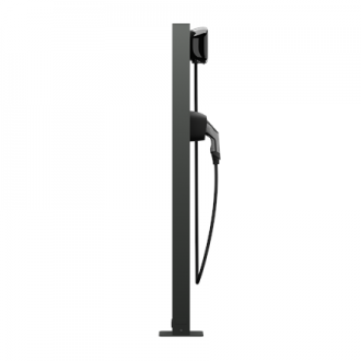 Wallbox Pedestal Eiffel Basic Dual for Pulsar family, Black