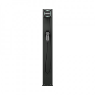 Wallbox Pedestal Eiffel Basic Dual for Pulsar family, Black