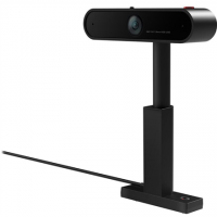 Lenovo ThinkVision MC50 Monitor Webcam Black, 1080p RGB clear video image. Comfortable set up with lift, tilt and swivel functio