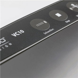 Caso Vacuum sealer VC 10 PlusEdition Power 110 W, Temperature control, Black/Silver