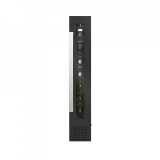 Candy Wine Cooler CCVB 15/1 Energy efficiency class G, Built-in, Bottles capacity 7, Black