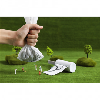 PETKIT Dog Waste Dispenser Set 1 Dispenser with 1 Refill Roll, Environmentally conscious, Easy to Use., Bags: 30x22 cm, Dispense