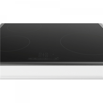 Bosch Hob PKE645BB2E Series 4 Electric, Number of burners/cooking zones 4, Touch, Timer, Black, Made in Germany