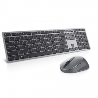 Dell Premier Multi-Device Keyboard and Mouse KM7321W Wireless, Batteries included, US, Titan grey