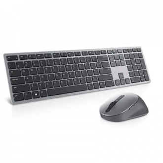 Dell Premier Multi-Device Keyboard and Mouse KM7321W Wireless, Batteries included, US, Titan grey Dell Premier Multi-Device Keyboard and Mouse KM7321W Wireless, Batteries included, US, Titan grey