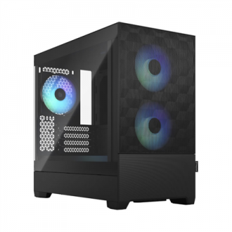 Fractal Design Pop Mini Air RGB Black TG Clear Tint, mATX, Mini ITX, Power supply included No Fractal Design Pop Mini Air RGB Black TG Clear Tint, mATX, Mini ITX, Power supply included No
