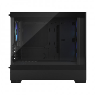 Fractal Design Pop Mini Air RGB Black TG Clear Tint, mATX, Mini ITX, Power supply included No Fractal Design Pop Mini Air RGB Black TG Clear Tint, mATX, Mini ITX, Power supply included No