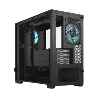 Fractal Design Pop Mini Air RGB Black TG Clear Tint, mATX, Mini ITX, Power supply included No Fractal Design Pop Mini Air RGB Black TG Clear Tint, mATX, Mini ITX, Power supply included No