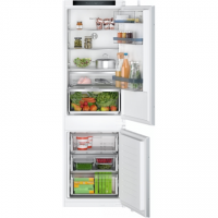 Bosch Refrigerator KIN86VSE0 Series 4 Energy efficiency class E, Built-in, Combi, Height 177.5 cm, No Frost system, Fridge net c