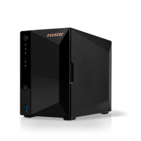 Asus AsusTor Tower NAS AS3302T Up to 2 HDD, Realtek RTD1296 Quad-Core, Processor frequency 1.4 GHz, 2 GB, DDR4, Black