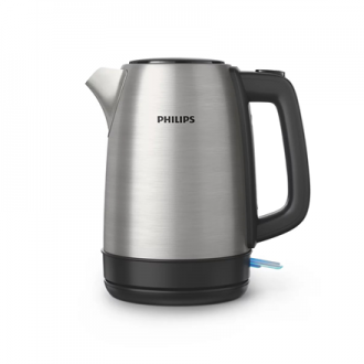 Philips Daily Collection Kettle HD9350/90 Electric, 2200 W, 1.7 L, Stainless steel, 360 rotational base, Stainless steel