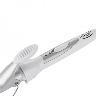Adler Hair Curler AD 2106 Ceramic heating system, Temperature (max) 180 C, 40 W, White Adler Hair Curler AD 2106 Ceramic heating system, Temperature (max) 180 C, 40 W, White