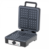 Adler Waffle Maker AD 3049 1200 W, Number of pastry 4, Belgium, Black